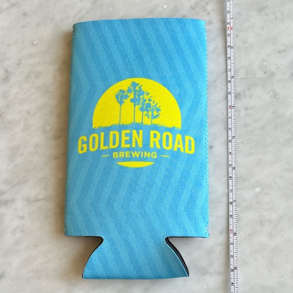 Golden Road Brewing Koozie Tall Can/Bottle Cooler Insulator Holder Craft Beer - Picture 2 of 3